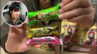 まずは14箱！忍者一番刀チョコ開封動画 第1回