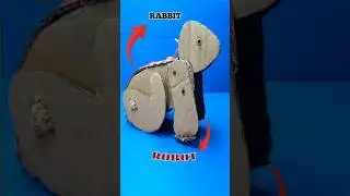 Diy Cardboard Robot (rabbit)How To Make Warking Robot #robot#robotics#project #diy #bikisexperiment