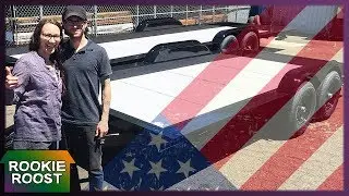 A Quick Visit to America for a Tiny House Trailer!