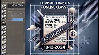 English Modern Business card in English CorelDraw 2020 Online #online #bussinesscard #moderngraphic