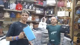 شنط ماركات💕بارخص الاسعار عند محل النجاح 😱 باب الشعريه بجد تحفه2025💕