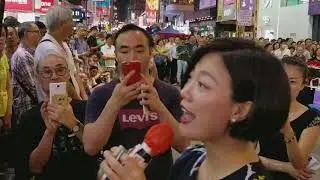 旺角羅文 18/05/01(21:10) 小龍女 龙婷 何日君再來 漫步人生路 星