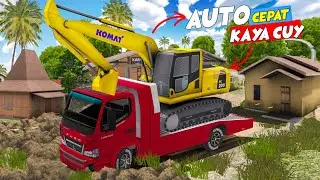 Es truck simulator id cara cepat dapat uang di es truck pakek cara ini aja