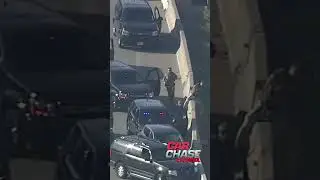 Officers swarm car chase suspect's vehicle | Car Chase Channel