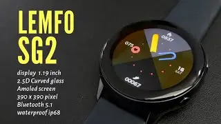 Smartwatch layar Amoled termurah!! - LEMFO SG2