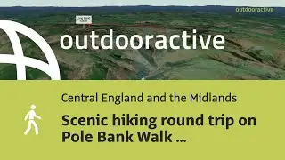 Flyover video: Scenic hiking round trip on Pole Bank Walk via Pole Bank on September 3, 2024