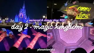 universal/disney vlogs 2026 ⭐️ | day 2 &bull; magic kingdom