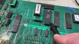 Gottlieb Gold Wings MPU Reset and Switch Matrix Repair