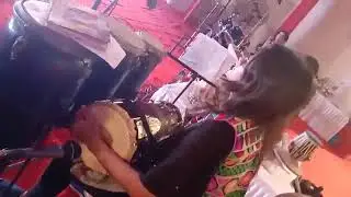 well known dholki player of state preshita more performance in#navi mumbai