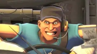 A Car crash in slow motion