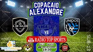 4 DE JULHO x UNIDOS #SUB13 #ligabomdebolashow #ligafut7 #4dejulho x #unidos