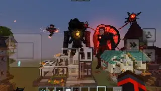 Skibidi Addon V11: The Final Ultimate War - Speaker Army & Camera Army vs Watchmen of Doom! 