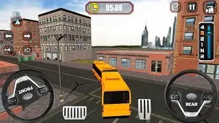 Articulated Bus Driver Simulator 2018 - Parking Android Gameplay