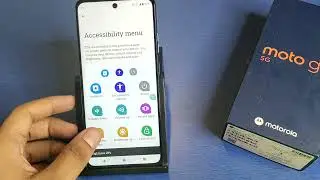 Moto G45 5G - Use Accessibility Menu Setting | How To enable accessibility menu shortcut