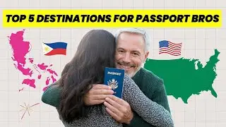Top 5 PASSPORT BRO Destinations 2025 🌍 Best Countries for Travel, Love & Adventure