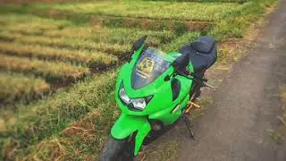 Finish to custom ninja 250 scrambler (MENOLAK MUDA)