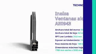Recertificaci&oacute;n con Low Lambda - Inalsa Ventanas alcar AE0943