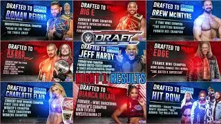 WWE Draft 2021 Full Results WWE Smackdown - 1st October Highlights