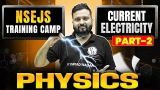 Target NSEJS: Current Electricity Part- 2 || NSEJS Training Camp🔥