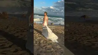 Beach Wedding Dress ✨ #shorts