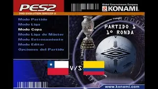 Chile vs Colombia - Ronda 1 Copa Am&eacute;rica [PES2] [PS2]