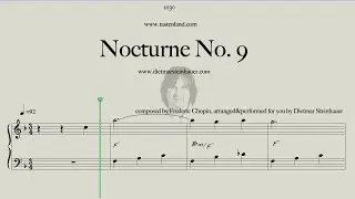 Nocturne No.9 Pt.1 -  Easy Piano  -  Frederic Chopin