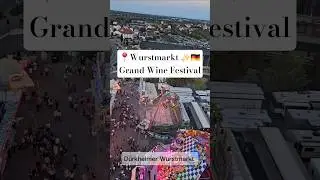 Wurstmarkt 2025 in Bad D&uuml;rkheim 🇩🇪 #shorts #durkheim