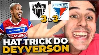&Eacute; INACREDIT&Aacute;VEL o GALO, empate BURRO e HAT-TRICK do DEYVERSON 🐔 (Atl&eacute;tico-mg 3 x 3 Fortaleza)