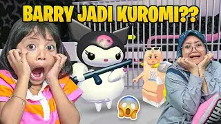 ЛЕЙКУ ПРЕСЛЕДУЕТ МИСТЕР БАРРИ КУРОМИ 😱😨КУРОМИ ТЮРЬМА БЕЖИТ ОББИ [ROBLOX ИНДОНЕЗИЯ]