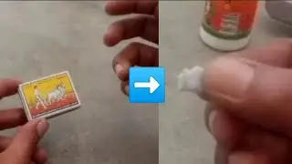 Match sticks se chitputiya banaye!! Chitputiya making using of match sticks #like #subscribe