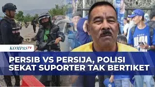 Laga Persib lawan Persija, Polisi Sekat Bobotoh Tak Bertiket di Area Stadion GBLA Bandung