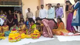 GDC W SIIDIPET బతుకమ్మ సంబురాలు  ON. 11/10