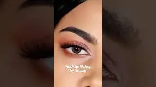 Peach Eye Makeup For Summer | #shorts | SUGAR Cosmetics