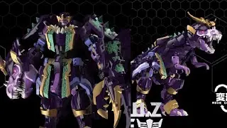 Новые трансформеры IronFactory EX-77 Megatron Samurai Edition раскрыли информацию о предзаказе