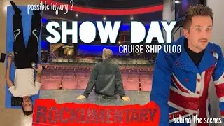 behind the scenes of a ROCKUMENTARY SHOW DAY as a professional dancer onboard Celebrity Apex!🎸🛳️🕺🏻