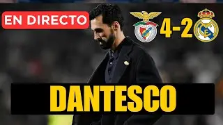 BENFICA 3-2 REAL MADRID: UNA AUT&Eacute;NTICA VERG&Uuml;ENZA DE PARTIDO Y FUERA DEL TOP 8