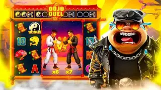 CRAZY BONUS BATTLE IN DOJO DUEL SLOT!!!