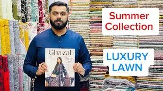 Luxury Lawn Collection👍Ghazal by Ramsha❤️ Shirt Lawn & Chiffon Dupatta💯￼
