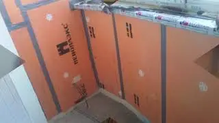 Balcony and room insulation