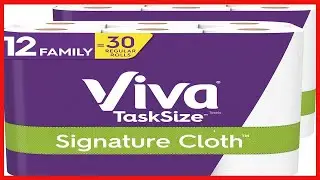 Great product -  Viva Signature Cloth Paper Towels, Task Size - 12 Family Rolls (2 Packs of 6 Rolls)