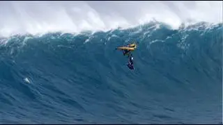 Surfing like a Pelican over Jaws!