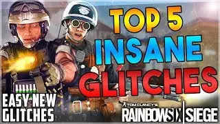 TOP 5 BEST NEW WORKING GLITCH IN RAINBOW SIX SIEGE