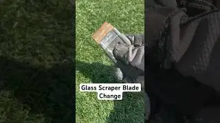 Glass Scraper Razor Change | Favorite Tool Blade Swap | #diy #glass #home #realestate