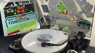 Rad Racer / Rad Racer II Vinyl Record Soundtrack OST (45 RPM)