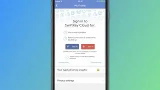 How to create and access a SwiftKey Cloud account - SwiftKey Keyboard for iPhone, iPad & iPod touch