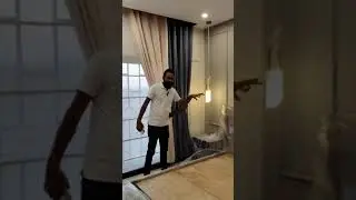 Home decoration video | wall molding | bed | curtains | bedroom light