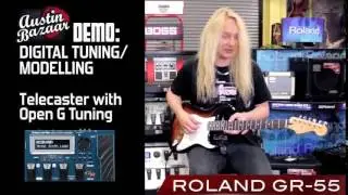 Roland GR-55 Guitar Synthesizer Demo | Robert Marcello