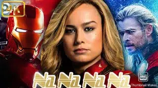 Na Na Na Na | Main Tera Boyfriend Song | Thor And Captain Marvel love Song | Thor Song | Super Fire