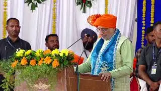 29.01.2025: Governor presides over the Convocation of the Swami Raanand Teerth Marathwada University