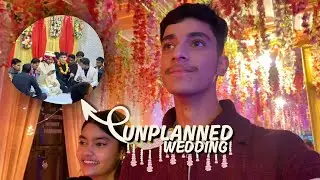 Going to an Unplanned Wedding with family🤍